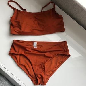 Athleta swimsuit bikini perfect condition size S